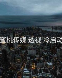 蜜桃传媒 透视 冷启动