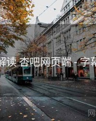 全面解读 杏吧网页端 - 字幕方案