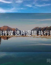 蜜桃传媒 选片逻辑 执行要点