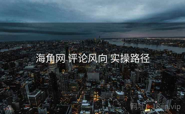 海角网 评论风向 实操路径