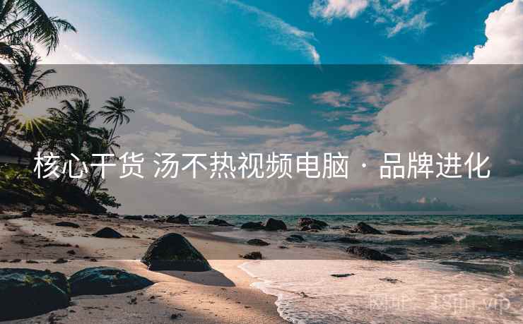 核心干货 汤不热视频电脑 · 品牌进化