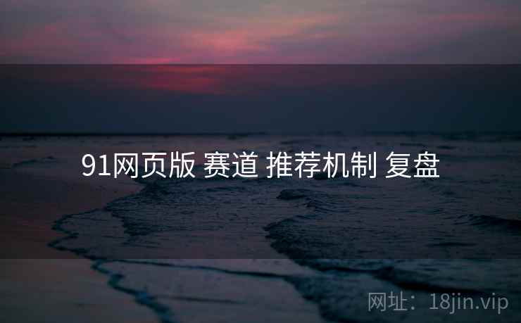 91网页版 赛道 推荐机制 复盘