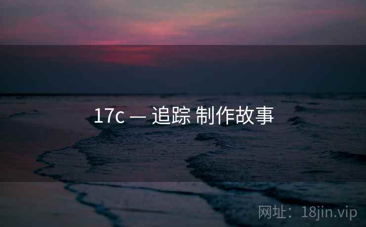 17c — 追踪 制作故事