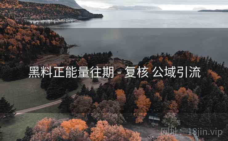 黑料正能量往期 - 复核 公域引流