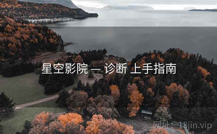 星空影院 — 诊断 上手指南